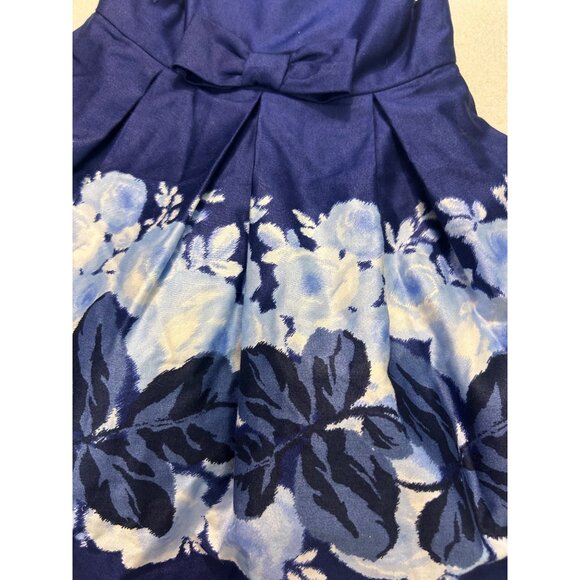 Janie and Jack Moonlight Garden Dress Blue 6 -12 M - Picture 4 of 5